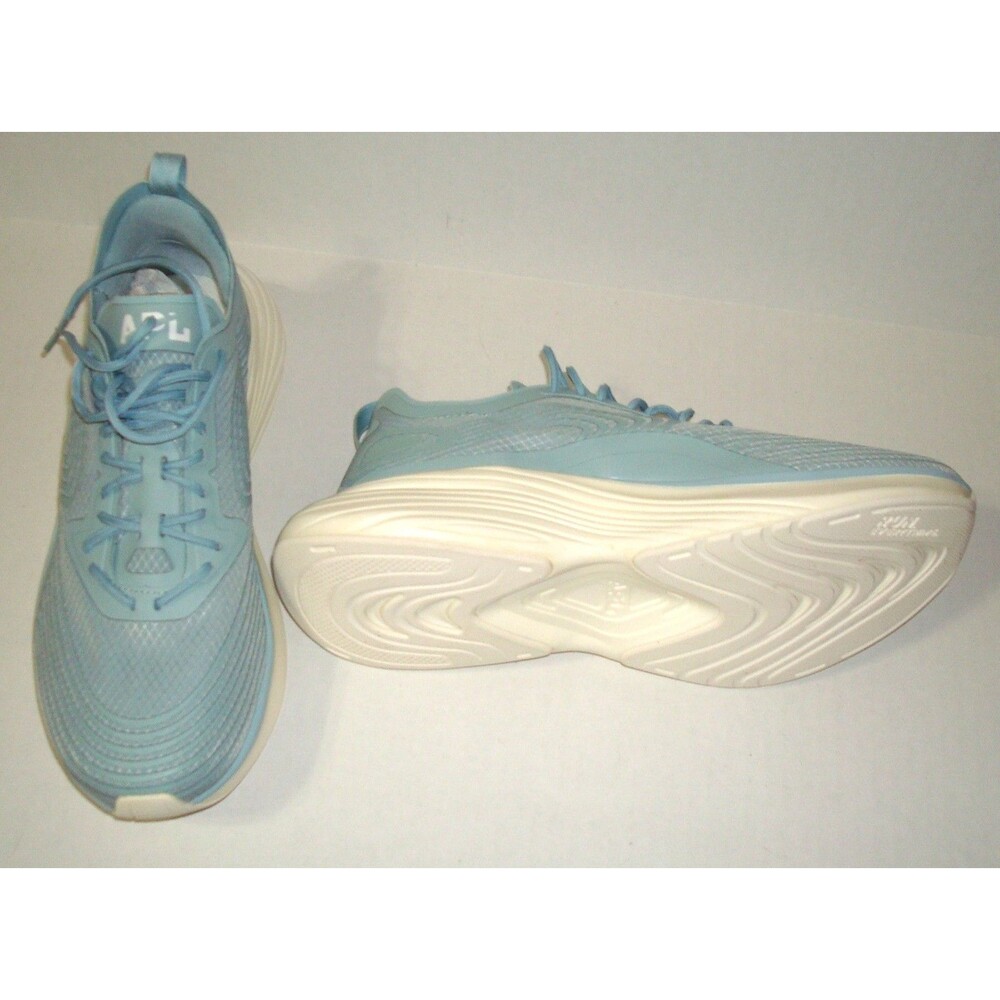 New nib APL Womens 10.5 Streamline Elder Green White Blue Sneakers Shoes